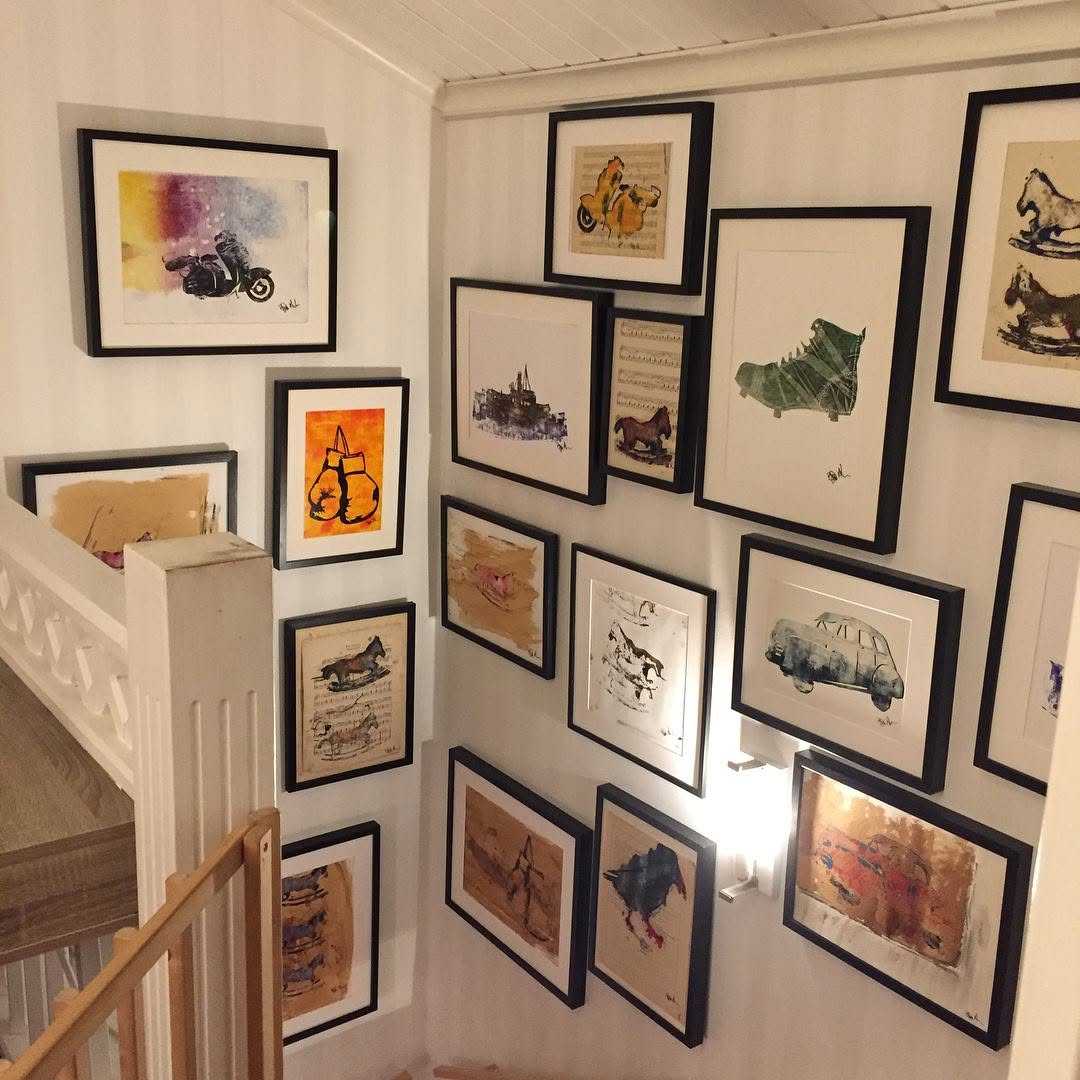 Mangeltryck i trapphuset